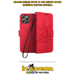 XIAOMI REDMI NOTE 10 10S MASKICA PREKLOPNA MEZZO CRVENA BOŽIĆNO DRVCE