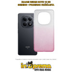XIAOMI REDMI NOTE 15 5G MASKICA MASKA ŠLJOKICE PROZIRNA ROZA FUTROLA