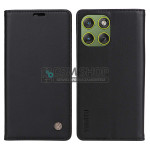 YIKATU preklopna torbica za Motorola Edge 70 5G crna