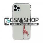 Žirafa dizajn silikonska zaštitna maska Apple iPhone 11 Pro