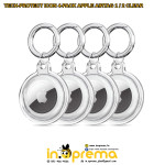 AIRTAG PRIVJESAK MASKICA 4 KOM PROZIRNI AIRTAG 2 TECH-PROTECT ICON