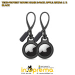 AIRTAG PRIVJESAK S VEZICOM 2 KOM CRNI TECH-PROTECT ROUGH CHAIN