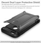 DUAL LAYER MASKICA ZA IPHONE 5 5S SE TAMNO SIVA