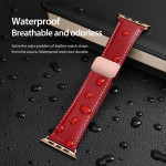KOŽNI REMEN ZA APPLE WATCH 44 45 46 49 MM DUX DUCIS CRVENI