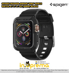 KUĆIŠTE S REMENOM ZA APPLE WATCH 44 45MM SPIGEN RUGGED ARMOR PRO CRNO
