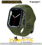 KUĆIŠTE S REMENOM ZA APPLE WATCH 7 8 45MM SPIGEN LIQUID AIR PRO ZELENO