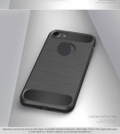 MASKICA ZA IPHONE 8 CARBON TPU ZAŠTITNA FUTROLA CRNA