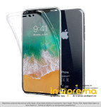 MASKICA MASKA FUTROLA ZA IPHONE X 360 PROZIRNA