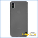 MASKICA MASKA FUTROLA ZA IPHONE X ULTRA TANKA 0,2 MM SIVA