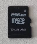 Micro SD kartica / Micro SD card od 256 MB