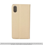 PREKLOPNA MASKICA ZA IPHONE X 10 ZLATNA MAGNETNA FUTROLA
