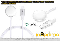 PUNJAČ ZA APPLE WATCH TECH MC02 ULTRABOOST 100 CM BIJELI USB-C