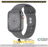 REMEN NARUKVICA ZA APPLE WATCH 40 41 42MM TECH-PROTECT SILIKONSKI SIVI