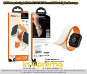 REMEN NARUKVICA ZA APPLE WATCH 42 44 45 49MM BIJELO NARANČASTI