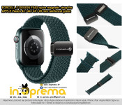 REMEN NARUKVICA ZA APPLE WATCH 42 44 45 49MM FORCELL FA02 NYLON ZELENI