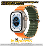REMEN NARUKVICA ZA APPLE WATCH 42 44 45 49MM SILIKONSKI NARANČASTI