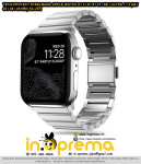 REMEN NARUKVICA ZA APPLE WATCH 44 45 46 49MM METALNI SREBRNI