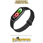REMEN NARUKVICA XIAOMI MI BAND 8 FORCELL SILIKONSKI CRNI FX8