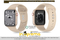 SILIKONSKI REMEN ZA APPLE WATCH 6 7 8 9 10 SE ULTRA 44 49MM TECH