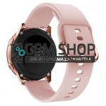 Silikonski remen za sat širine 22 mm Garmin Active Watch GT2 rozi
