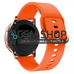 Silikonski remen za sat širine 22mm Garmin Active Watch GT2 narančasti