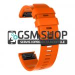 Silikonski remen za satove Garmin Fenix 3, 5X, 6X 26mm narančasti