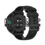 Silikonski remen za satove širine 22 mm Garmin Active Watch GT2 crni
