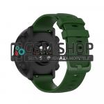 Silikonski remen za satove širine 22 mm Garmin Active Watch GT2 zelena