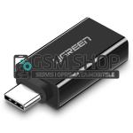 UGREEN 3.0 USB ženski na Type-c muški OTG pretvarač adapter crni