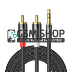 UGREEN AUX kabel 3,5 mm na 2RCA (Cinch) stereo audio kabel 2m