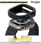 ZAŠTITNA MASKICA ZA APPLE WATCH ULTRA 49MM CRNA RINGKE AIR