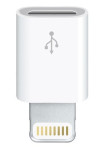 ADAPTER USB MIKRO (ŽENSKI) NA  iPhone 8 7 6 6S 5 5S 5C SE X  MUŠKI