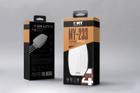 EMY kućni punjač za 4 uređaja 4.4A izlazne snage! Novo i povoljno!