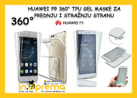 HUAWEI P9 P 9 P9 MASKA SILIKONSKA FULL 360 PREDNJA + ZADNJA