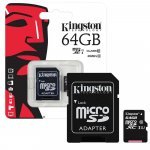 MEMORIJSKA KARTICA KINGSTON MIKRO SD 64GB CLASS 10