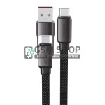 ACEFAST C13-05 USB-C na USB-C kabel s USB-A adapterom 0.2m