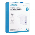 Anker PowerPort III 2-port 60w AC adapter s nastavcima EU, US, UK NOVO