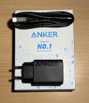 Anker zidni punjač 20W, USB-A, USB-C