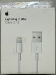 Apple Lightning to USB kabel 2m