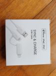 Apple sync & charge USB cable