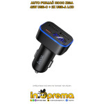 AUTO PUNJAČ HOCO Z63A 42W USB C 2 USB A LCD BRZI PUNJAČ