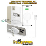 BEŽIČNI PUNJAČ MAGSAFE 15W S POSTOLJEM TECH-PROTECT A33 BIJELI