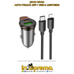 HOCO NZ16A AUTO PUNJAČ 43W ZA IPHONE USB A USB C LIGHTNING