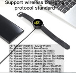 Punjač Galaxy Magnet Samsung Smart Watch Pro 5 4 3  R820 R830 R500