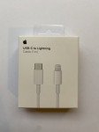 Orig.Apple kabel 1m, USB-C/Lightning, iPhone/iPad/iPod, MM0A3ZM/A,NOV