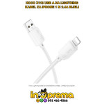 KABEL ZA APPLE IPHONE USB A LIGHTNING HOCO X113 1M BIJELI