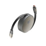 Kabel CELLULARLINE, USB-C/USB-C uvlačivi 5A/100W 100 cm