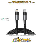 KABEL ZA IPHONE USB-C LIGHTNING 2M 20W TECH-PROTECT ULTRABOOST SIVI