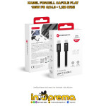 KABEL KABAL USB C FORCELL CAFULE FLAT 100W 1,2M CRNI