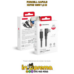 KABEL KABAL USB C FORCELL CAFULE KUTNI 100W 1,2M CRNI